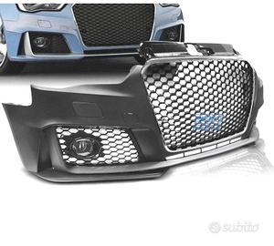 PARAURTI ANTERIORE PER AUDI A3 8V 12-16 LOOK RS3 C