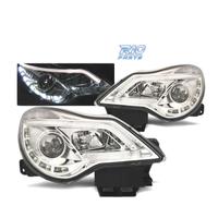FARI TRU DRL OPEL CORSA D 11-14 CROMATI