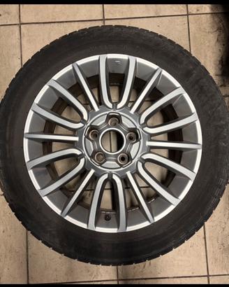 Cerchi in lega da 17 originali fiat 500x