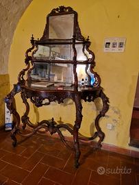 Consolle gemelle fine ottocento