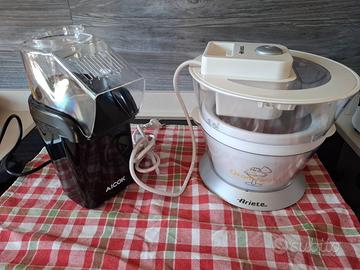 Gelatiera + macchina per pop corn