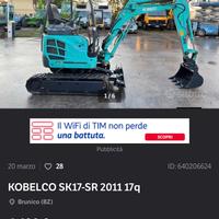 KOBELCO SK17-SR TRUFFA