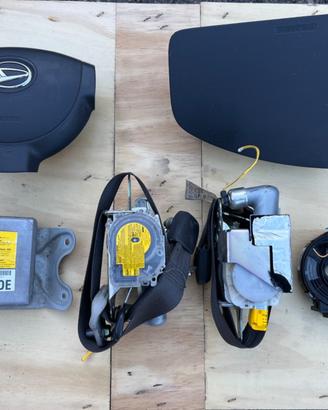 Kit airbag Daihatsu Sirion - centralina -cintura-c