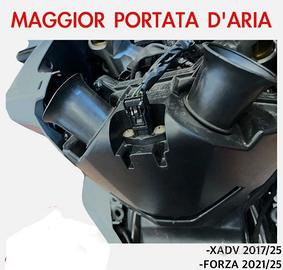 Honda xadv750 cornetti di aspirazione