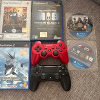 Lotto non testato controller e giochi ps4/ps3/ps2