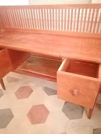 Scrivania RIVA 1920 - Massello di Noce 