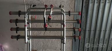 portabici Fiamma 4 posti per furgone