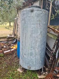 Botte zincata di 2000 l