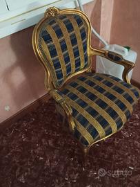 Poltrona stile Luigi XIV
