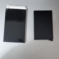 Porta carte in alluminio