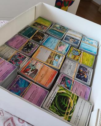 lotto 1000 carte Pokemon Italiane originali nuove 