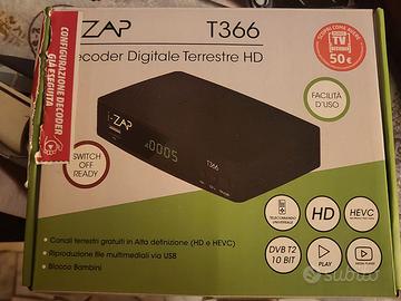 Decoder Digitale Terrestre HD i-ZAP T366