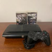 PS3 SUPERSLIM 500GB + CONTROLLER E GIOCHI