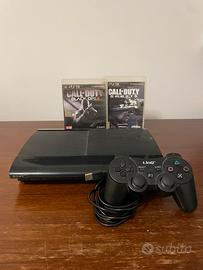 PS3 SUPERSLIM 500GB + CONTROLLER E GIOCHI