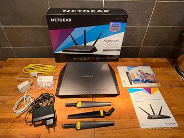 Modem Netgear D7000 Nighthawk AC1900 - Come NUOVO