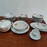 Servizio completo piatti in porcellana