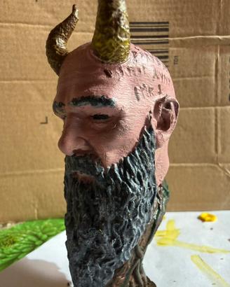 Busto Mimir God Of War
