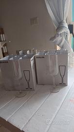 Set calici champagne IKEA – NUOVI, MAI UTILIZZATI