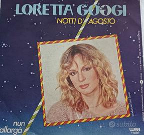 Collezione Loretta Goggi notti d'agosto vinile