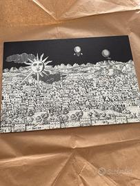 Fornasetti cartellina da scrivania.
