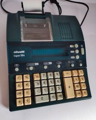 Calcolatrice Olivetti logos 554