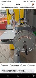 affettatrice omas volano automatica 