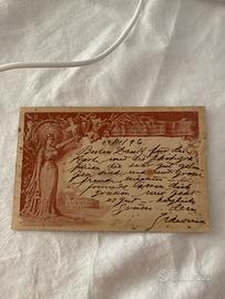 Cartolina Savoia 1896 Matrimonio Reale - Annullo N