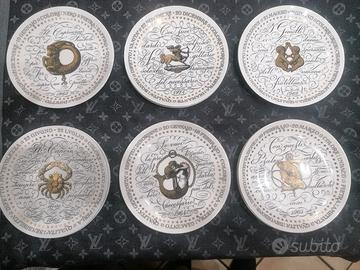 Serie completa oroscopo Piero Fornasetti