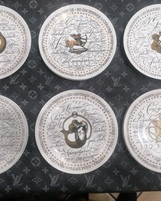 Serie completa oroscopo Piero Fornasetti