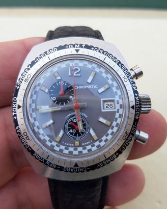 Orologio chromatic chronografo anni 70