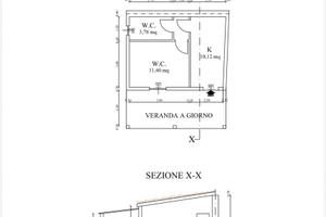 Terreno con rudere e grezzo