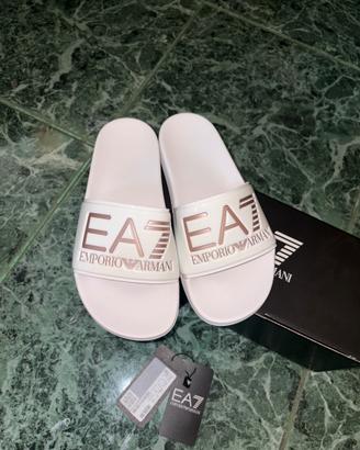 Titolo: Ciabatte EA7 Emporio Armani bianche n.37