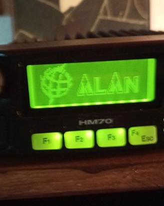 Radio Alan hm 70 non icom non yaesu