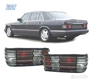 FANALI MERCEDES CLASSE S W126 80-91 CRISTALLO CROM