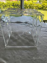 Kartell cubo trasparente