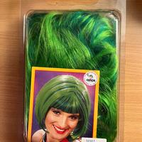 Parrucca di colore verde Pop Girl