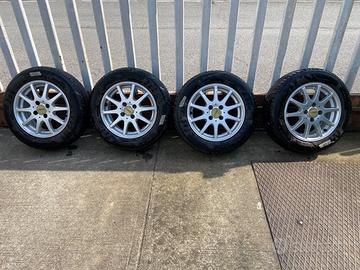 Ruote complete Fiat 500