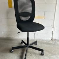 Sedia per ufficio Ikea, con ruote