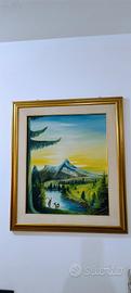 quadro dipinto su tela 