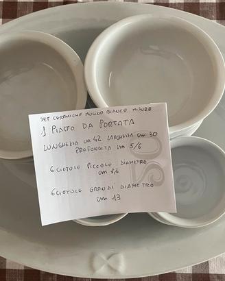 Set di ceramiche mulino Bianco