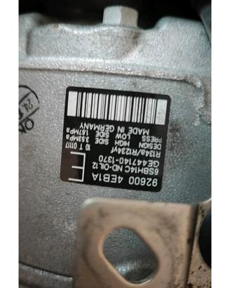 compressore nissan qashqai 1.6 131cv