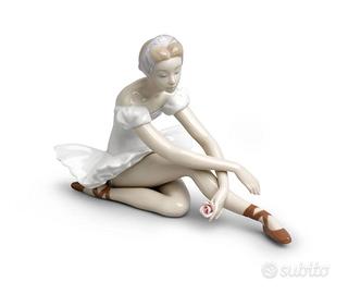 LLADRO' Figurina Ballerina 13x21cm Porcellana