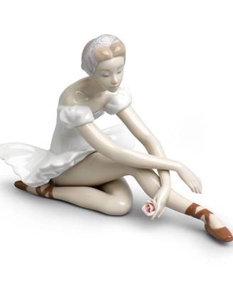 LLADRO' Figurina Ballerina 13x21cm Porcellana