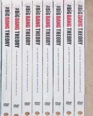 The Big Bang Theory cofanetti 1-8 NUOVI sigillati