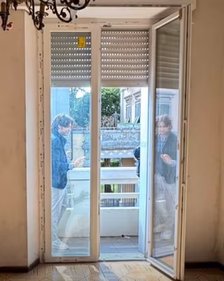 Porta finestra in PVC BIANCO
