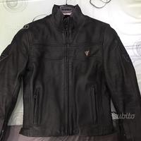 DAINESE in pelle nera donna