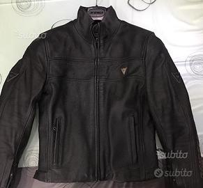 DAINESE in pelle nera donna