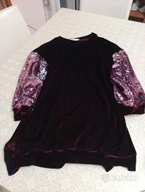 Vestitino donna velluto taglia M