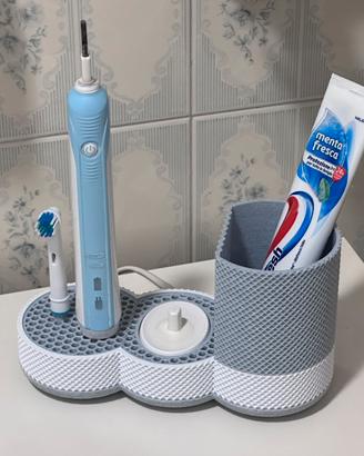 Portaspazzolino Organizer Bagno Oral-B