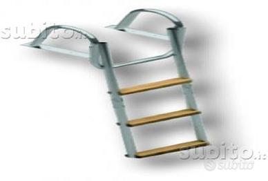 Scalino e scaletta per barca in acciaio inox